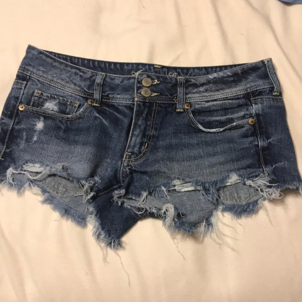 American Eagle Cut Off Jean Shorts